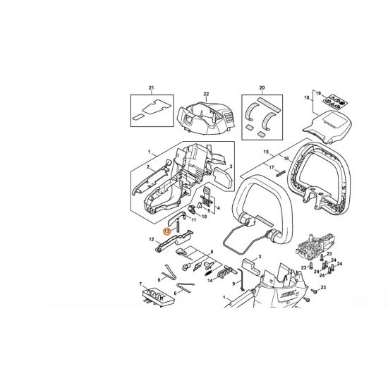 STIHL  Sprężyna dociskowa 0000 997 3103
